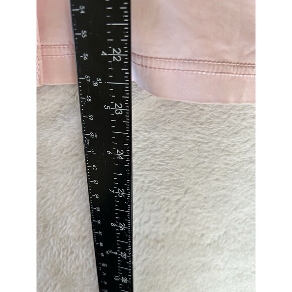 Betty Barclay Vintage Crisp Cotton Pencil Skirt Pink Size 16 Office Siren - Picture 5 of 5